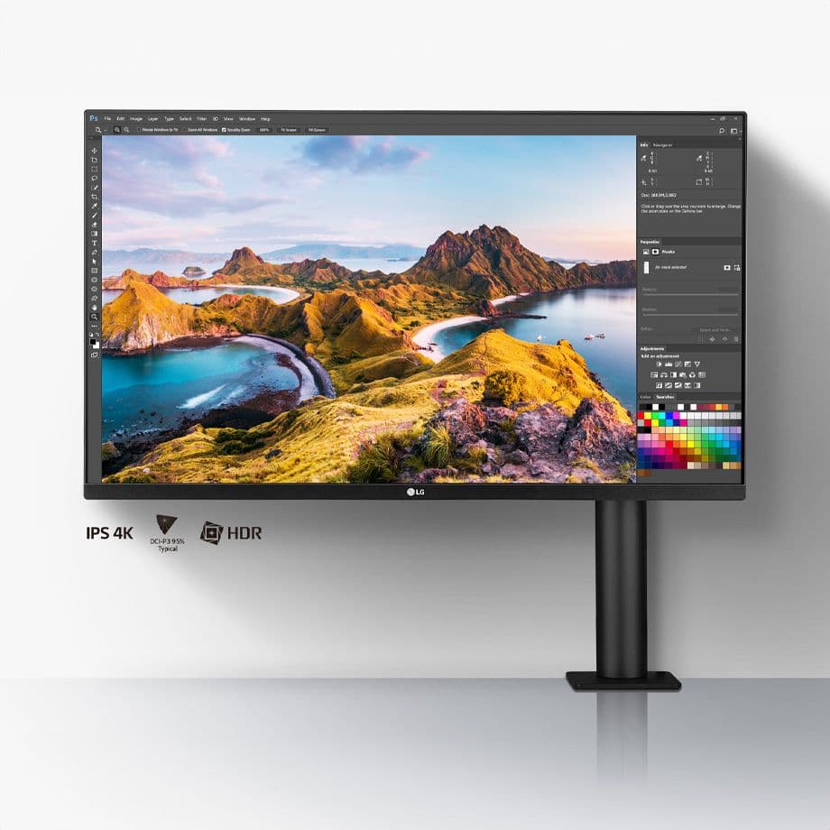 32" QHD Ergonomic Monitor